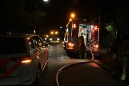 Groot alarm om brand in schuur in Laren