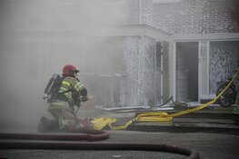 Forse schade bij brand in woning Hilversum