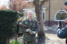 Explosief gevonden in een achtertuin in Huizen