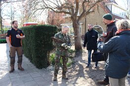 Explosief gevonden in een achtertuin in Huizen