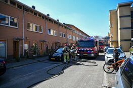 Brand op zolder van woning in Hilversum