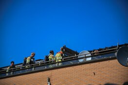 Brand op zolder van woning in Hilversum
