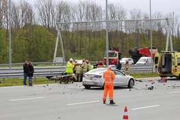 Ernstig ongeval op de A6 bij Naarden