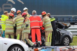 Ernstig ongeval op de A6 bij Naarden