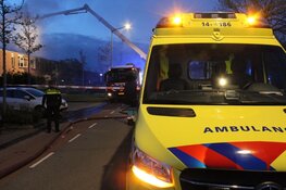 Uitslaande brand in woning Huizen