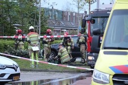 Uitslaande brand in woning Huizen