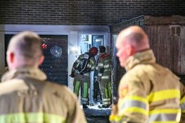 Korte brand na ontploffing bij woning in Hilversum