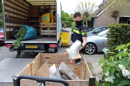 Hennepplantage aangetroffen in woning in Huizen