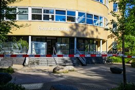 Pui beschadigd van pand GGZ-instelling Hilversum