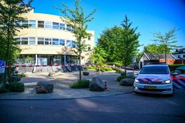 Pui beschadigd van pand GGZ-instelling Hilversum