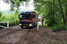 Brandweer voorkomt mogelijke bosbrand in Huizen