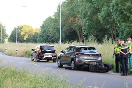 Motorrijder gewond in Naarden