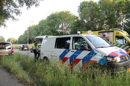 Motorrijder gewond in Naarden
