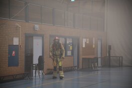 Omvormer zet sporthal vol rook