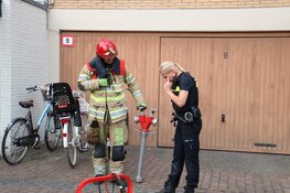 Brand in keuken van woning in Bussum
