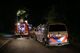 Bestelbus in brand in Blaricum