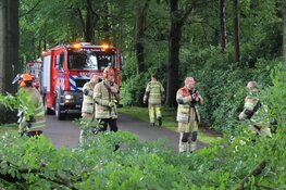 Grote tak valt op busje in Huizen