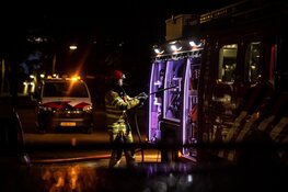 Autobrand in Blaricum, politie maakt plaats delict