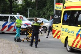 Jongen op de fiets aangereden in Huizen