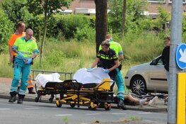 Jongen op de fiets aangereden in Huizen