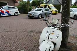 Scooterrijder aangereden in Huizen