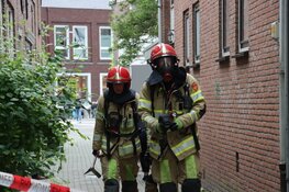 Brand in keuken van restaurant in Weesp