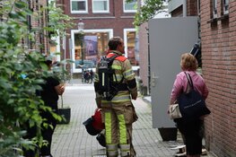 Brand in keuken van restaurant in Weesp