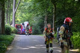 Brand door zonnepanelen bij woning Hilversum