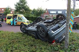 Brommobiel op z'n kop in Eemnes