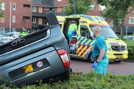 Brommobiel op z'n kop in Eemnes