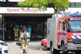 Brandweer bij ziekenhuis Blaricum wegens lekkend vat