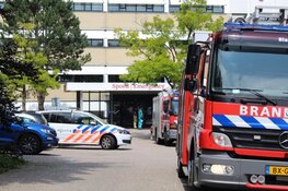 Brandweer bij ziekenhuis Blaricum wegens lekkend vat