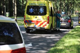 Ongeval op fietspad in Huizen