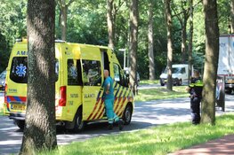 Ongeval op fietspad in Huizen