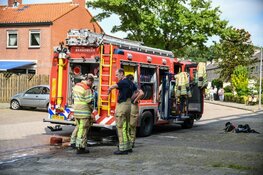 Vrouw naar ziekenhuis na keukenbrandje