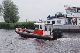 Zoekactie naar drenkeling in jachthaven Eemnes