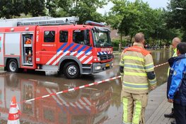 Schade door waterballet in Naarden