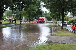 Schade door waterballet in Naarden