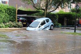 Schade door waterballet in Naarden