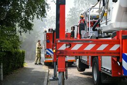 Brand in woning aan de Oude Amersfoortseweg in Hilversum