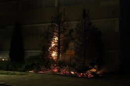 Wederom brand nabij bedrijf in Bussum