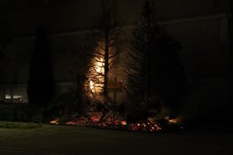 Wederom brand nabij bedrijf in Bussum