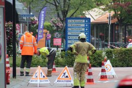 Gaslek op de Laarderweg in Eemnes