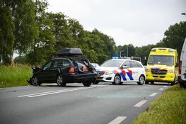Gewonde na botsing met drie voertuigen