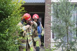 Pannetje in brand in hoekwoning Huizen