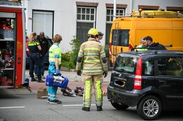 Kop-staart aanrijding in Hilversum