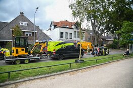 Kop-staart aanrijding in Hilversum