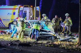 Frontale botsing, weg tussen Hilversum en Baarn afgesloten