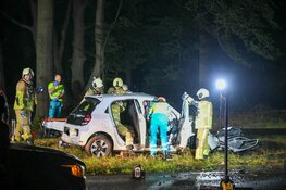 Frontale botsing, weg tussen Hilversum en Baarn afgesloten