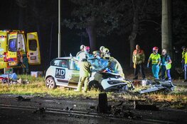 Frontale botsing, weg tussen Hilversum en Baarn afgesloten